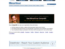 Tablet Screenshot of mimarsinan.com